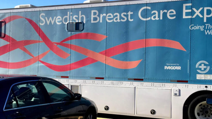Woman Brest cancer camp in Seattle Wa